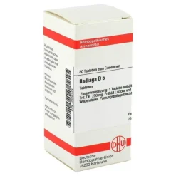 DHU Badiaga D 6 Tabletten, 80 St