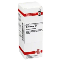 DHU Belladonna D 6 Dilution, 20 ml