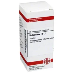 DHU Belladonna D 12 Tabletten, 80 St