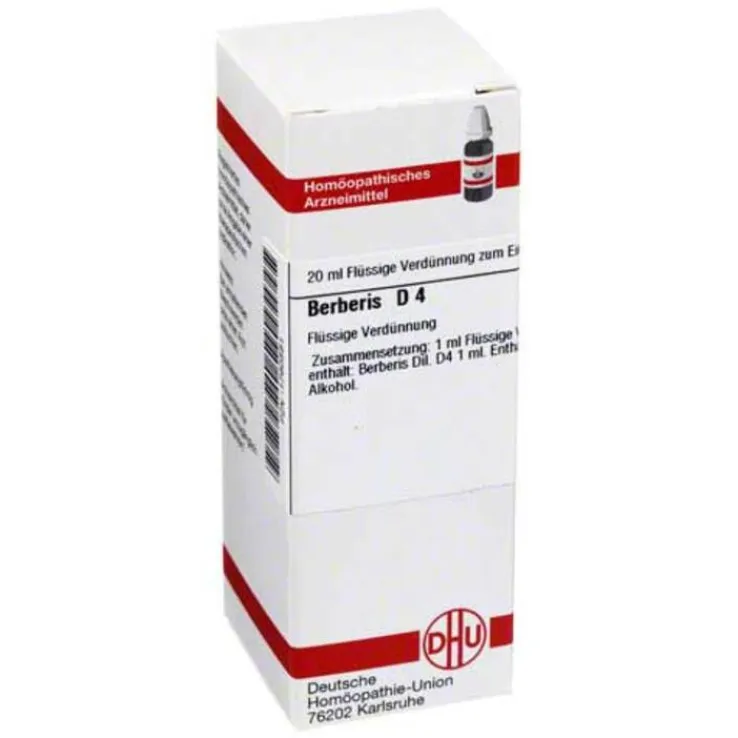 DHU Berberis D 4 Dilution, 20 ml
