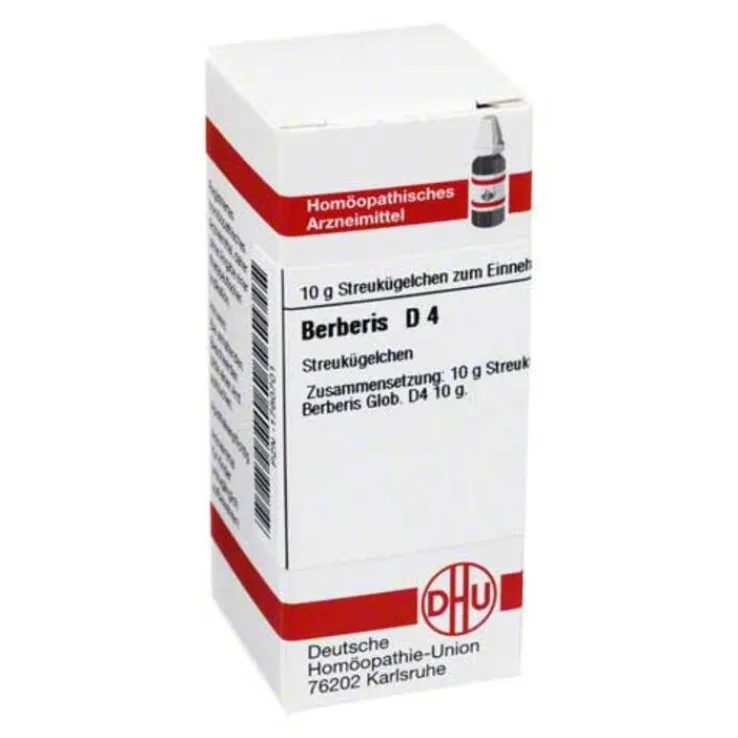 DHU Berberis D 4 Globuli, 10 g