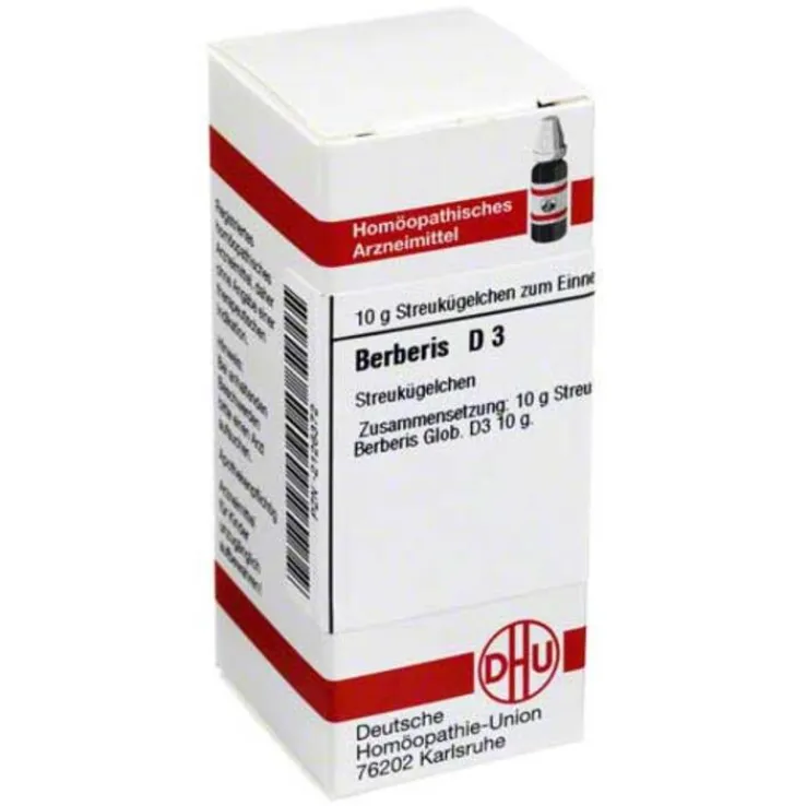 DHU Berberis D 3 Globuli, 10 g