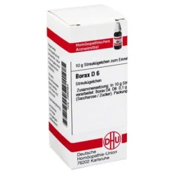 DHU Borax D 6 Globuli, 10 g