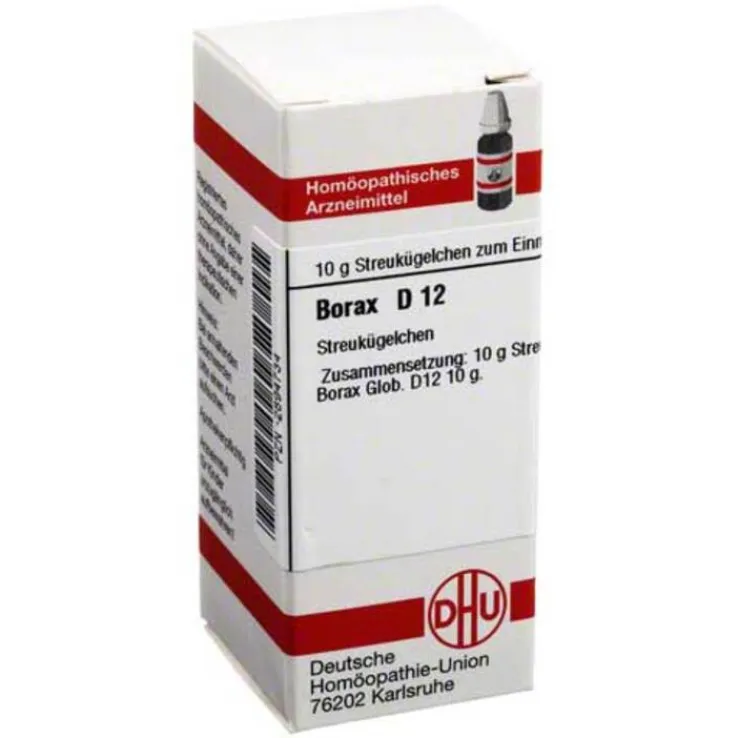 DHU Borax D 4 Globuli, 10 g