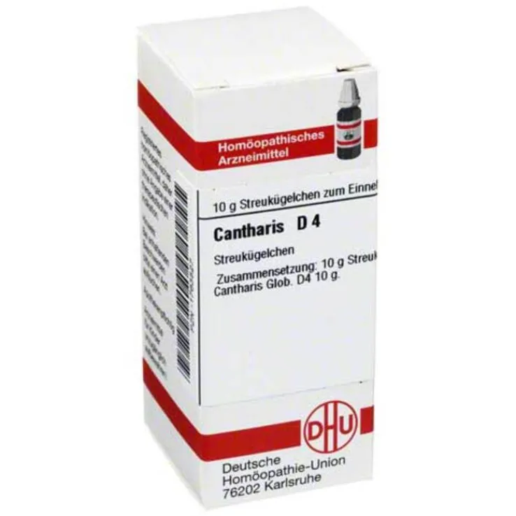DHU Cantharis D 4 Globuli, 10 g