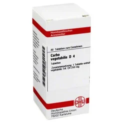 DHU Carbo vegetabilis D 4 Tabletten, 80 St