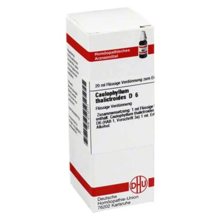 DHU Caulophyllum thalictroides D 6 Dilution, 20 ml