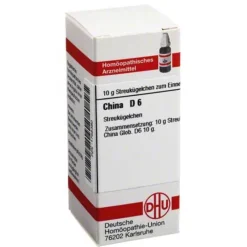 DHU China D 6 Globuli, 10 g