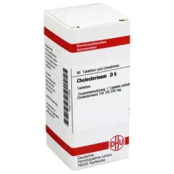 DHU Cholesterinum D 6 Tabletten, 80 St