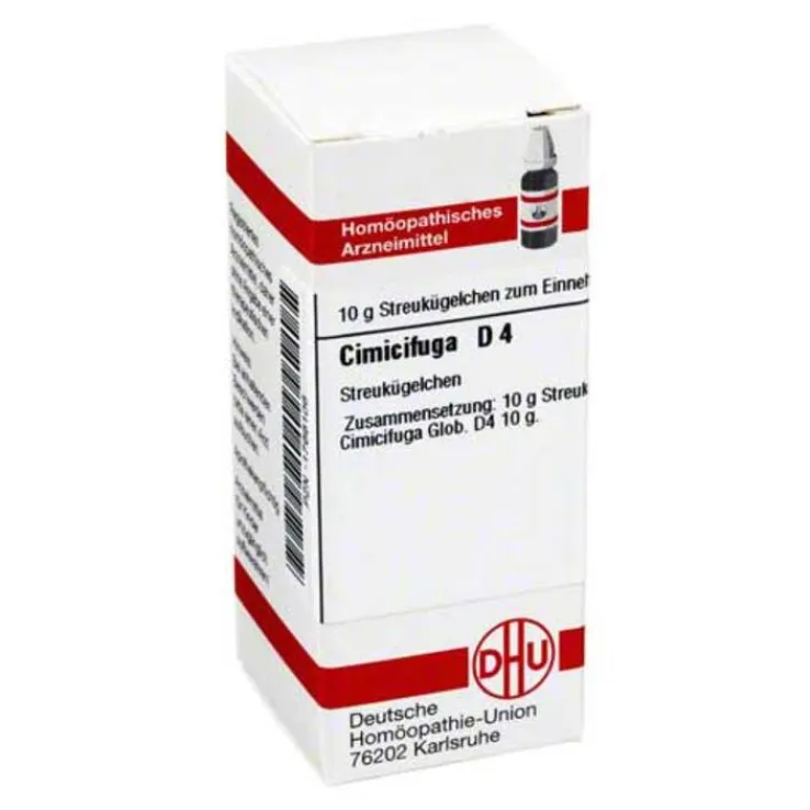 DHU Cimicifuga D 4 Globuli, 10 g