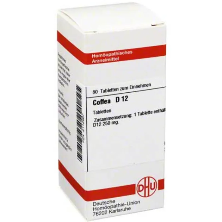 DHU Coffea D 12 Tabletten, 80 St