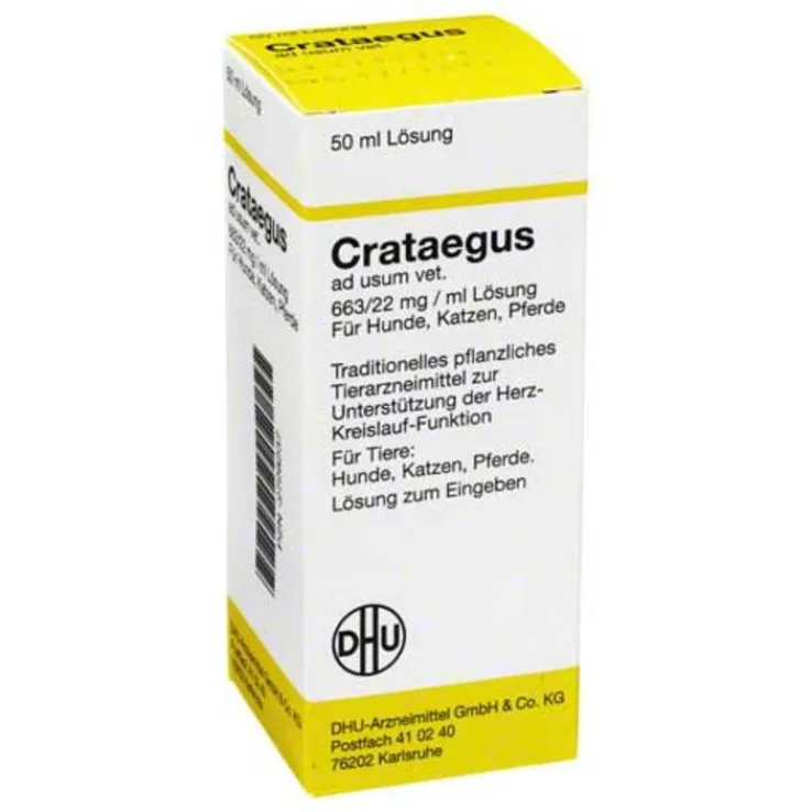 DHU Crataegus ad usum vet. Dilution, 50 ml