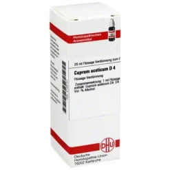 DHU Cuprum aceticum D 4 Dilution, 20 ml