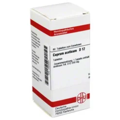 DHU Cuprum aceticum D 12 Tabletten, 80 St
