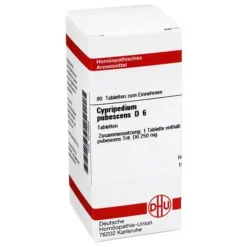 DHU Cypripedium pubescens D 6 Tabletten, 80 St