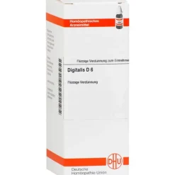 DHU Digitalis D 6 Dilution, 20 ml