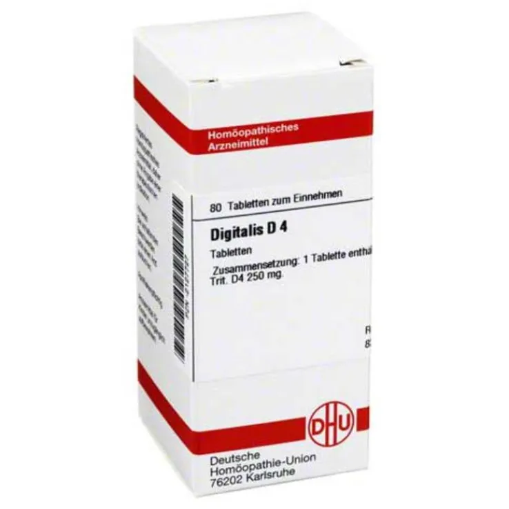 DHU Digitalis D 4 Tabletten, 80 St