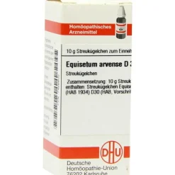 DHU Equisetum arvense D 30 Globuli, 10 g