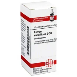 DHU Ferrum metallicum D 30 Globuli, 10 g