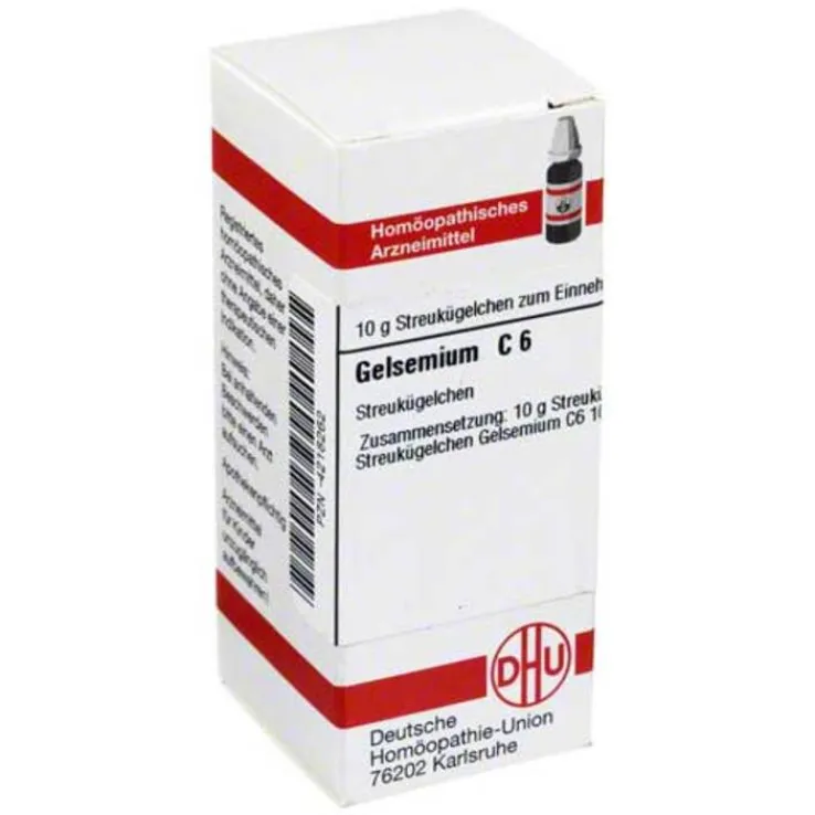 DHU Gelsemium C 6 Globuli, 10 g