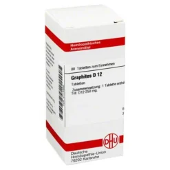 DHU Graphites D 6 Tabletten, 80 St