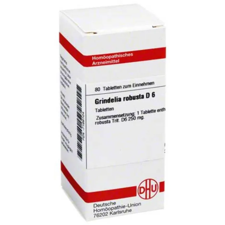 DHU Grindelia robusta D 6 Tabletten, 80 St