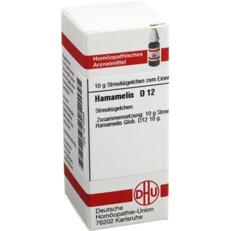 DHU Hamamelis D 12 Globuli, 10 g