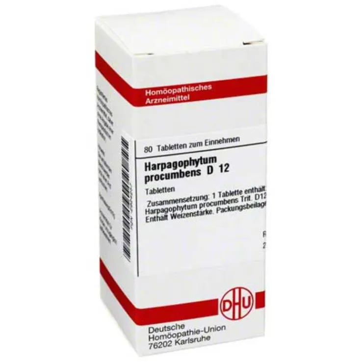 DHU Harpagophytum procumbens D 12 Tabletten, 80 St