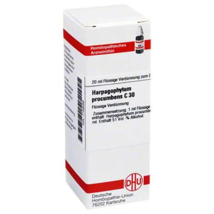 DHU Harpagophytum procumbens C 30 Dilution, 20 ml