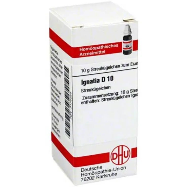 DHU Ignatia D 10 Globuli, 10 g