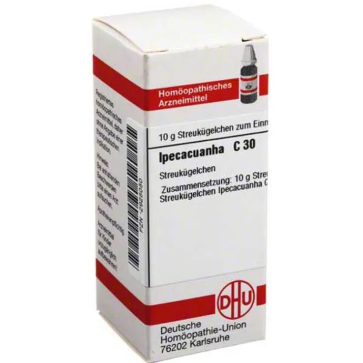 DHU Ipecacuanha C 30 Globuli, 10 g