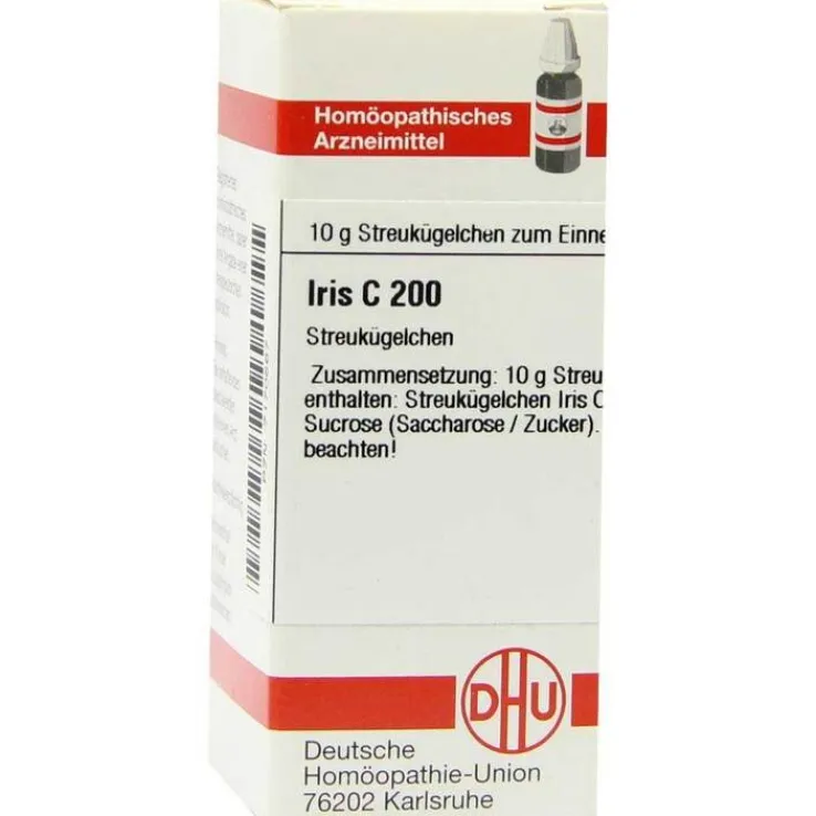 DHU Iris C 200 Globuli, 10 g