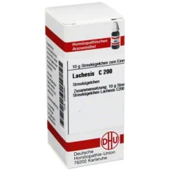 DHU Lachesis C 200 Globuli, 10 g