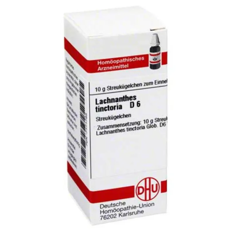 DHU Lachnanthes tinctoria D 6 Globuli, 10 g