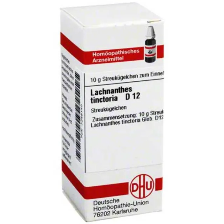 DHU Lachnanthes tinctoria D 12 Globuli, 10 g