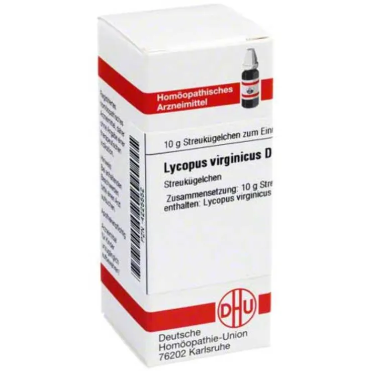 DHU Lycopus virg. D 4 Globuli, 10 g