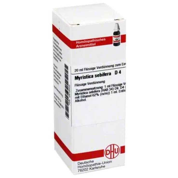 DHU Myristica sebifera D 4 Dilution, 20 ml