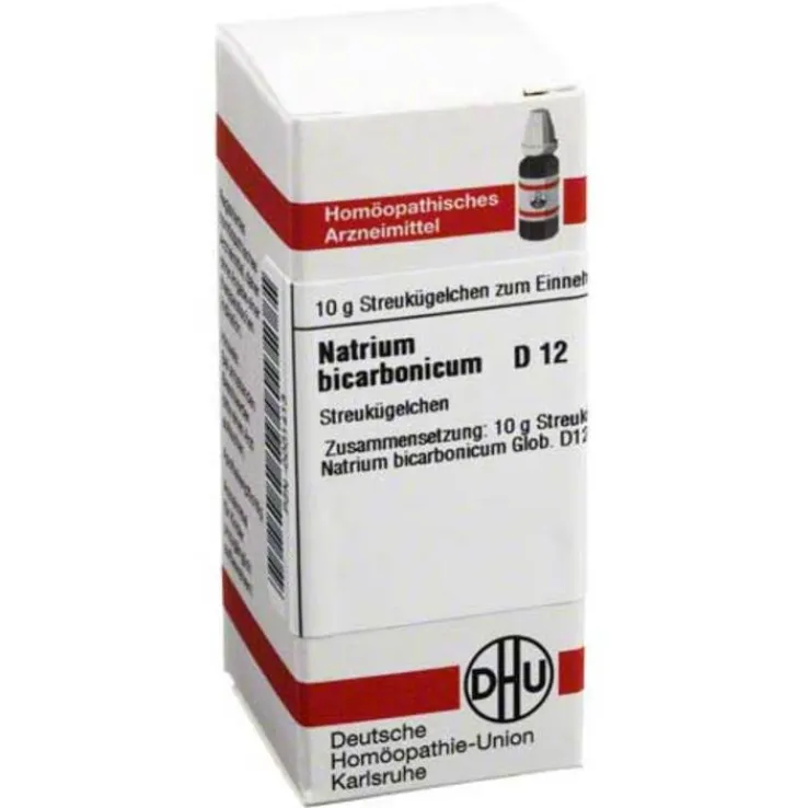 DHU Natrium bicarbonicum D 12 Gl, 10 g