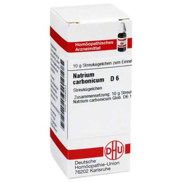 DHU Natrium carbonicum D 6 Globuli, 10 g