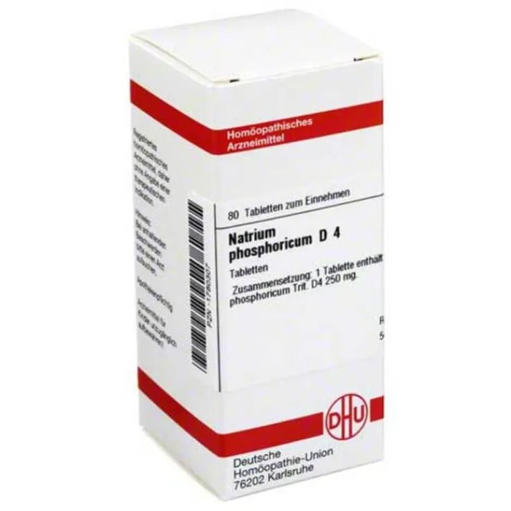 DHU Natrium phosphoricum D 4 Tabletten, 80 St
