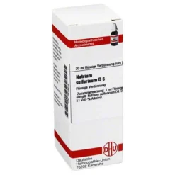 DHU Natrium sulfuricum D 6 Dilution, 20 ml