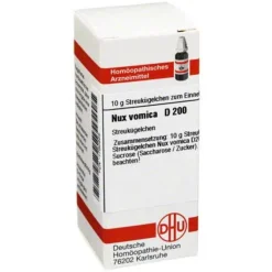 DHU Nux vomica D 200 Globuli, 10 g