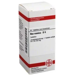 DHU Nux vomica D 6 Tabletten, 80 St