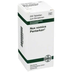 DHU Nux vomica Pentarkan Tabletten, 200 St