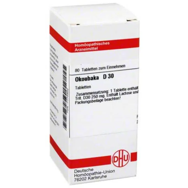 DHU Okoubaka D 30 Tabletten, 80 St