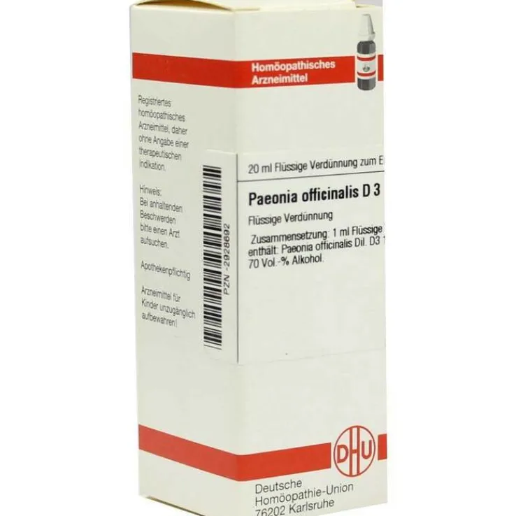 DHU Paeonia officinalis D 3 Dilution, 20 ml