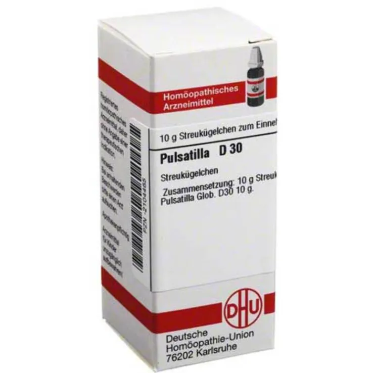 DHU Pulsatilla D 30 Globuli, 10 g