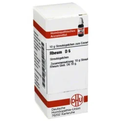 DHU Rheum D 6 Globuli, 10 g