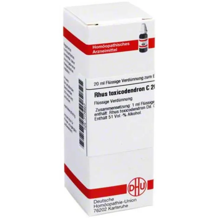 DHU Rhus toxicodendron C 200 Dilution, 20 ml