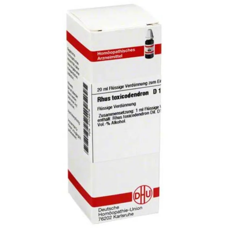 DHU Rhus toxicodendron D 12 Dilution, 20 ml